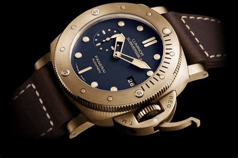 panerai luminor submersible bronze|panerai luminor submersible for sale.